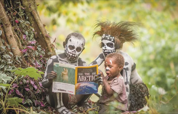 People, surprise, journal, National Geographic, people, look, Africa, curiosity