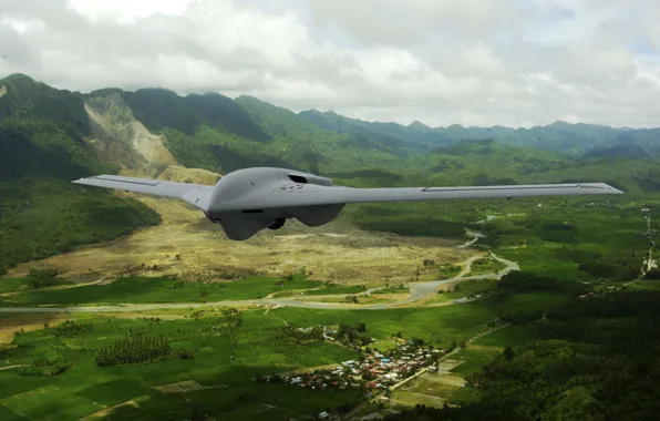 Picture flight, drone, Lockheed Martin, Fury Block 10