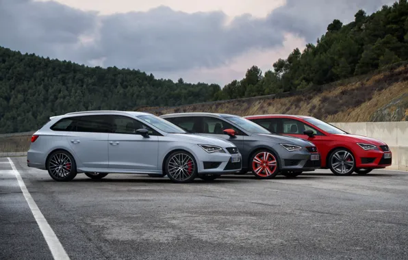 Picture side, Seat, 2015, Leon Cupra ST, station wagons