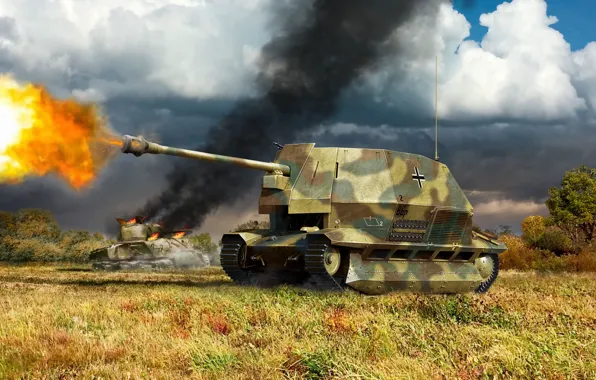 SAU, Tank fighter, The Wehrmacht, Marder I