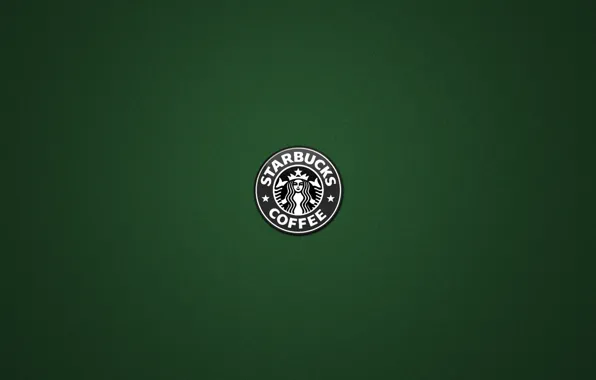 Green, background, the inscription, coffee, words, coffee, Starbucks