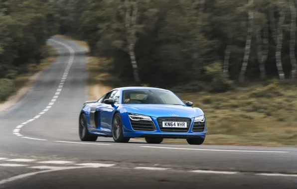 Picture car, Audi, road, drive, R8, Audi R8 LMX