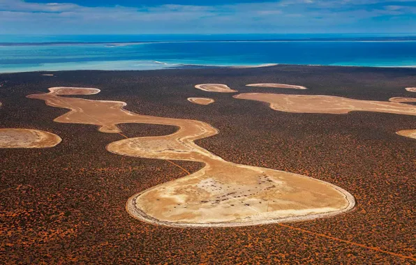 Picture Australia, Francois Peron National Park, gypsum