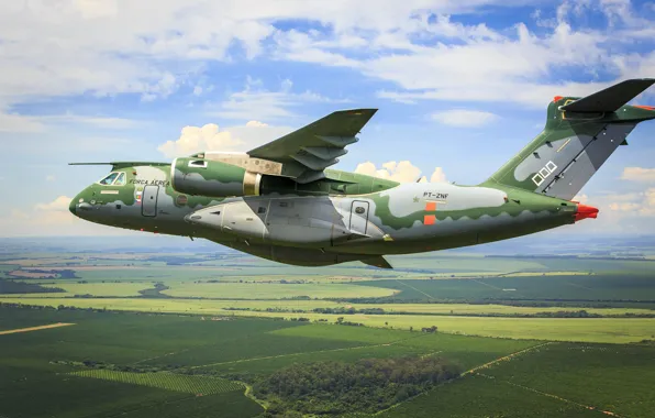 Picture FAB, Embraer, KC-390, military aircraft, Force Air Brazilian, Brazilian Air Force