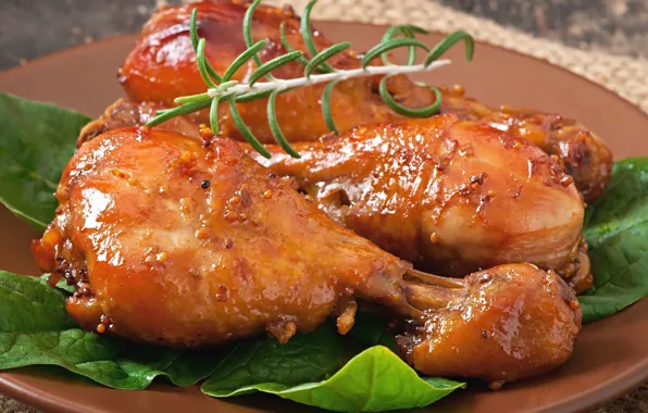 Chicken, meat, legs