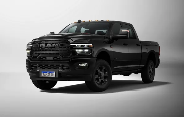 Pickup, Night Edition, Power, Ram, Crew Cab, 2025, Ram 3500 Laramie, Ram 3500 Laramie Night …