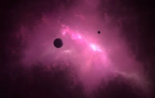 Space, light, the universe, planet, galaxy