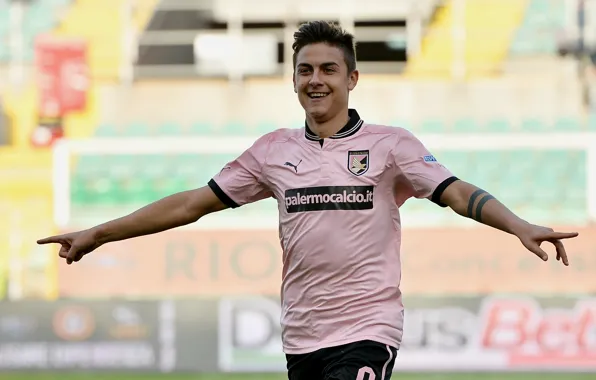 Joy, smile, Palermo, paulo_dybala