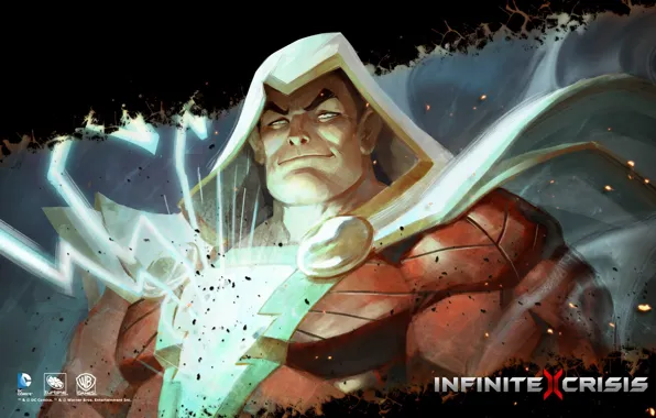 DC comics, Warner Games, Infinite Crisis, Shazam