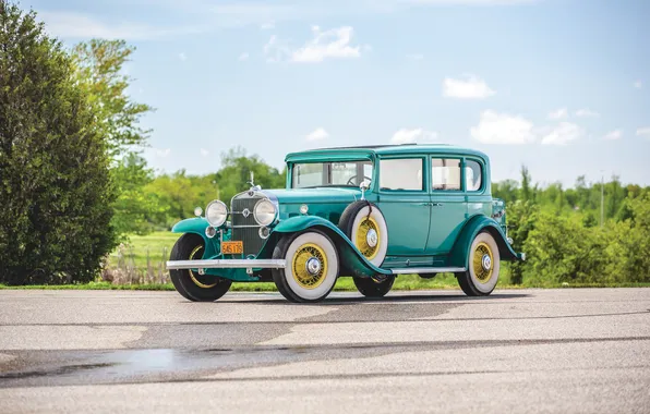 Cadillac, 1931, mint color, 1931 Cadillac V-12 Five-Passenger Sedan
