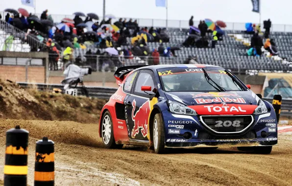 Peugeot, Skid, Peugeot, Loeb, 208, WorldRX