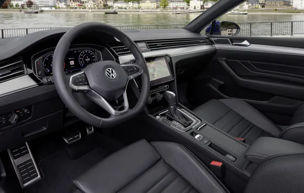 Volkswagen, salon, Passat, R-Line, Variant, 2019