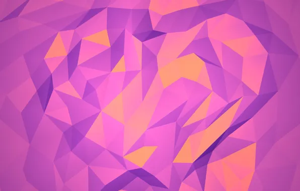 Purple, orange, bright, abstraction, graphics, vector, galumov
