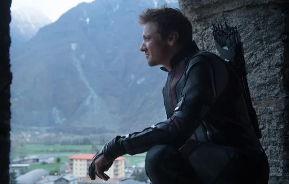 Fiction, frame, costume, arrows, Archer, comic, Jeremy Renner, MARVEL