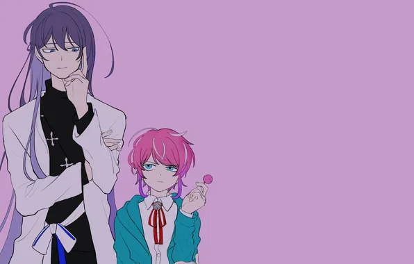 Two, characters, Chupa Chups, hypnosis mic