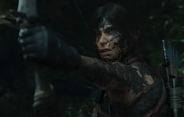 Bow, jungle, hunting, shadow of the tomb raider