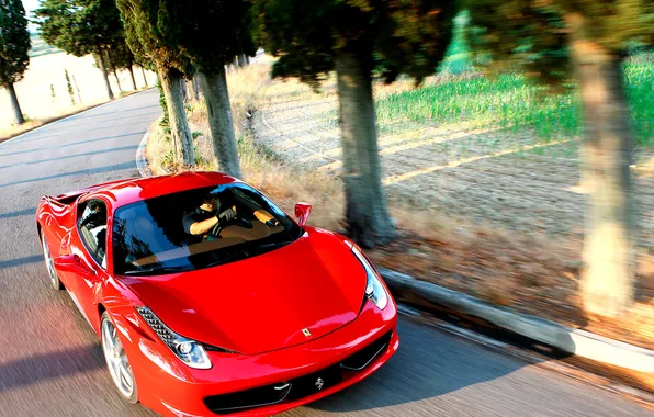 Picture turn, Ferrari, italia