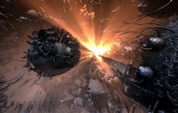 Abstraction, color, form, High pollen count