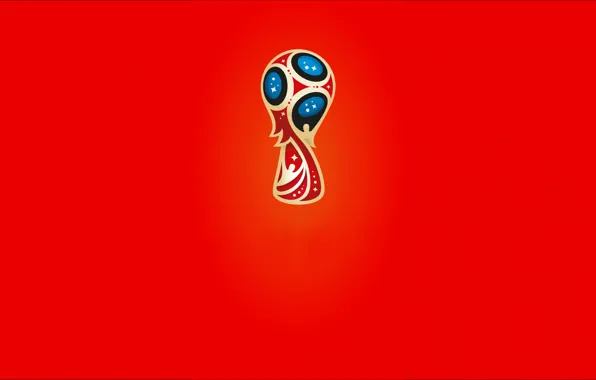 Picture football, minimalism, Russia, 2018, World Cup