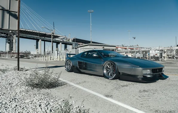 Auto, Machine, Grey, Ferrari, Car, Car, Render, Rendering