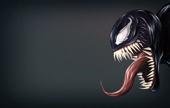 Language, Teeth, Marvel, Venom, Venom, Symbiote, Creatures, by Adi Ansyah