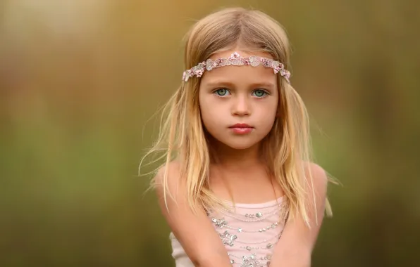 Look, portrait, girl