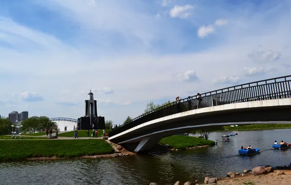 Summer, the city, Belarus, Minsk