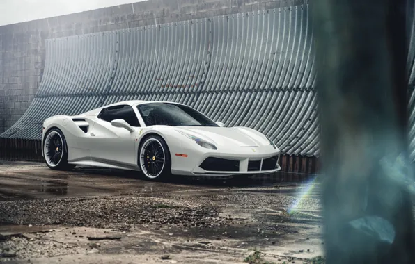 Picture design, style, car, Ferrari 488