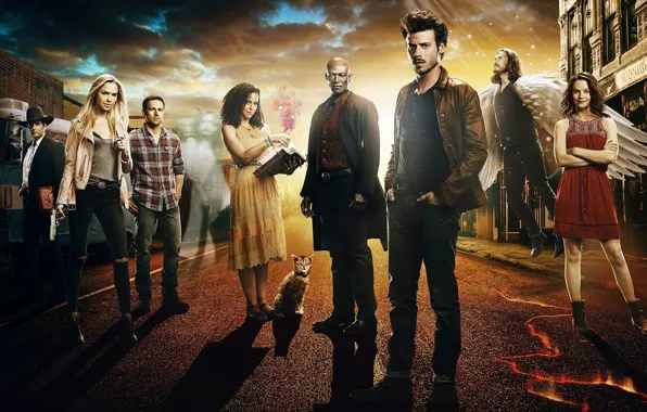 Demon, hitman, nothing, cat, angel, supernatural, season one, witch