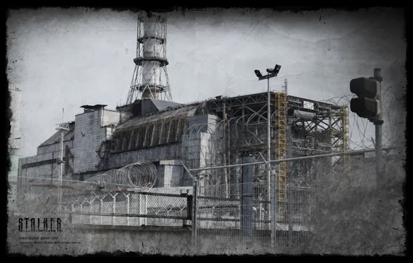 Pipe, Stalker, calendar, Chernobyl