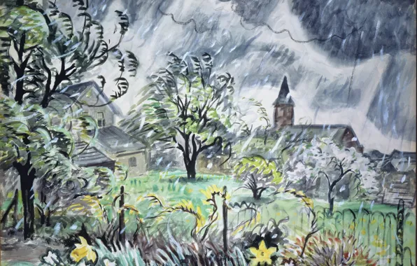 Picture 1948, Early Spring, Charles Ephraim Burchfield, (May)