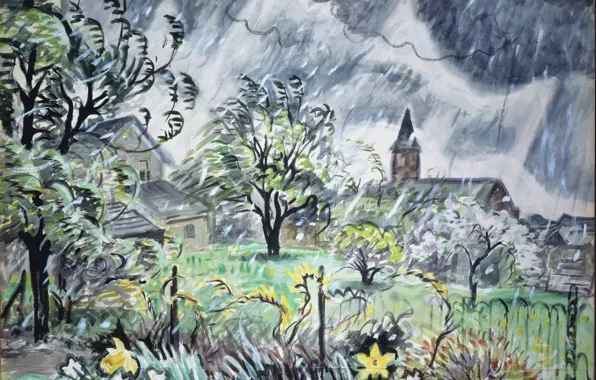 1948, Early Spring, Charles Ephraim Burchfield, (May)