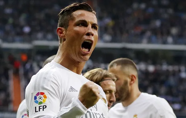 Joy, football, victory, form, Cristiano Ronaldo, player, goal, football