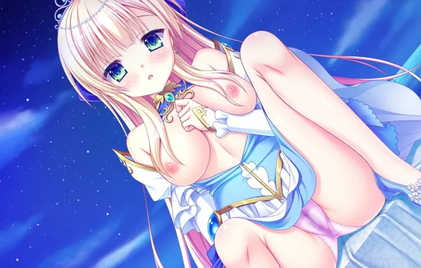 Kawaii, girl, hot, sexy, pussy, boobs, breast, anime