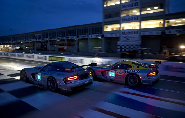 Race, Dodge Viper, race, 2013, Le Mans 24
