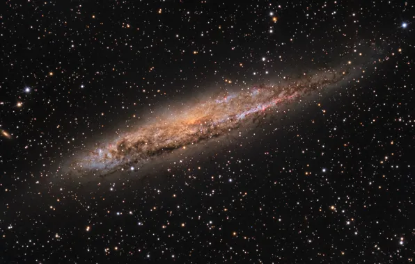 Galaxy, spiral, Centaurus, in the constellation, NGC 4945