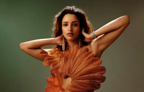 Watch, Dress, Portrait, Makeup, Brown, Portrait, Make Up, Glamorous