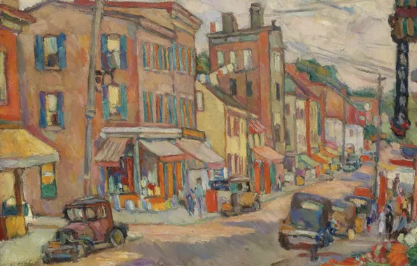 Picture Abraham Manievich, NEWBURGH, 1934 oil on canvas