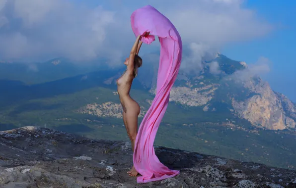Ass, chest, mountains, nature, nipples, Loboc, legs, hip