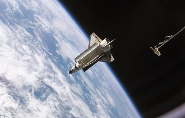Picture space, NASA, Shuttle, atlantis
