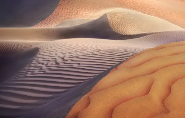 Sand, nature, the dunes, desert, texture, dunes