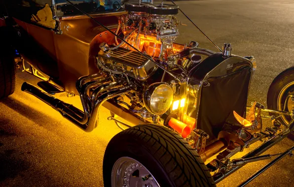 Style, lights, backlight, Hot Rod