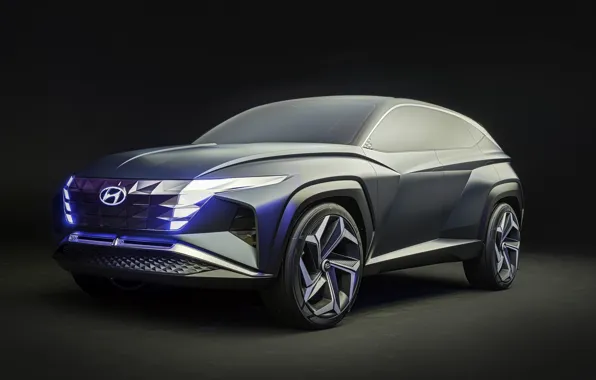 Car, concept, Korean, Hyundai vision