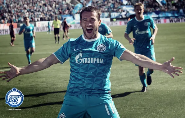 Picture football, sport, Zenit, football, Zenit, Kerzhakov