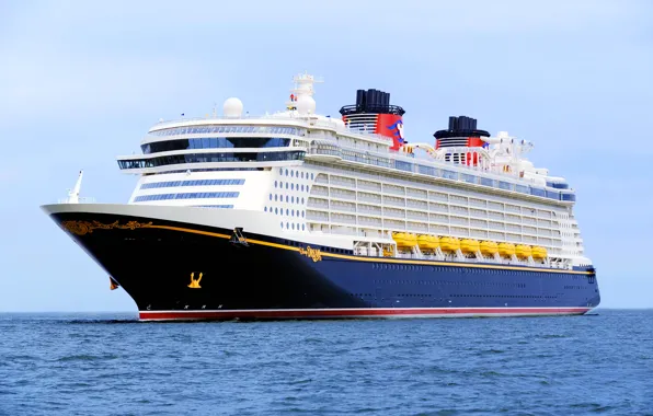 The ocean, Sea, The ship, Disney, On the go, Passenger liner, Liner, Disney Dream