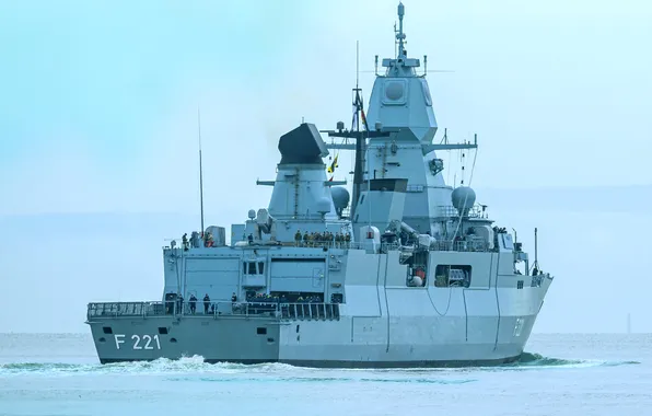 Frigate, The German Navy, F 221, FGS Hessen