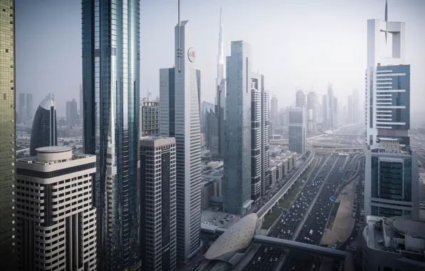 The city, Dubai, UAE, the ults