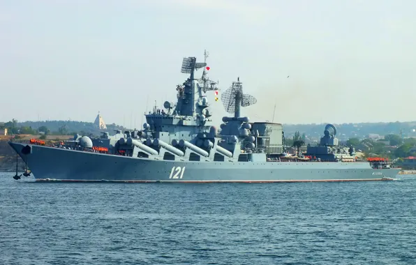 Moscow, cruiser, rocket, guards, the project 1164