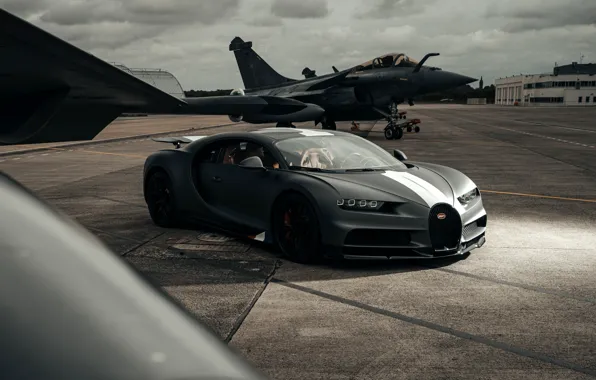 The plane, Bugatti, the Slayer, Sport, The, Chiron, 2021, Legends Of The Sky