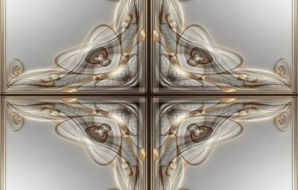 Art, fractal, illustration, cinetic